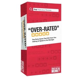 Over-Rated Adult Party Game of Ridiculous Reviews by What Do You Meme?